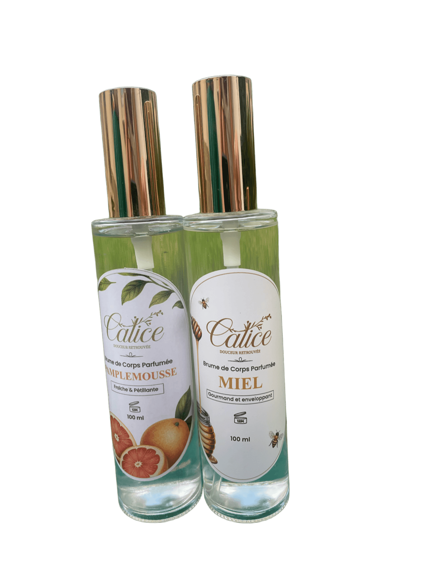 Pack duo - Brume de corps - Miel & Pamplemousse