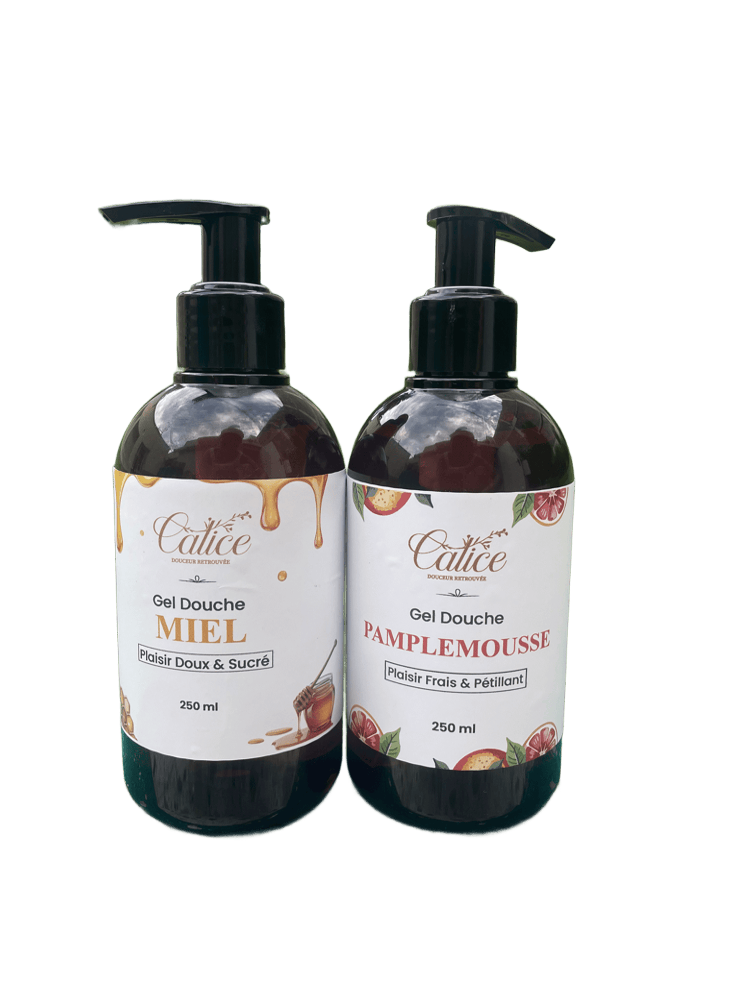 Pack duo - Gel douche - Miel & Pamplemousse
